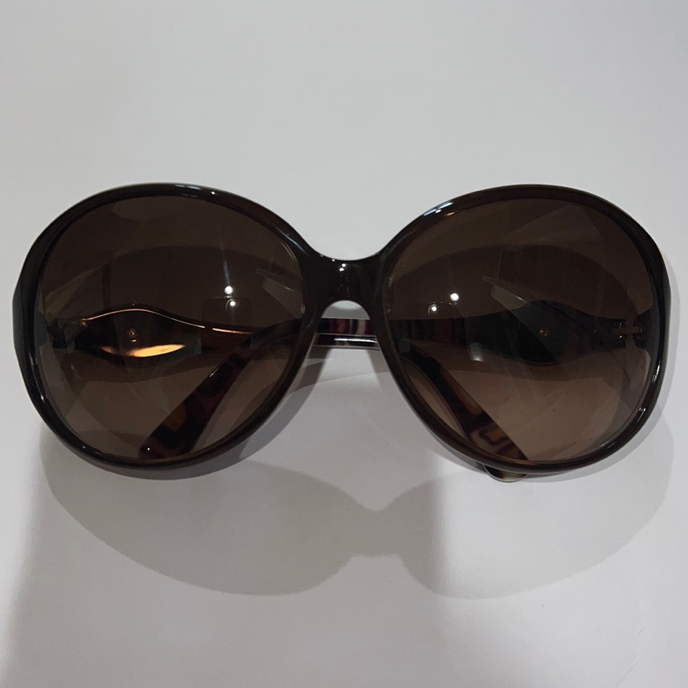 Emilio Pucci Oversized Brown Gradient Sunglasses